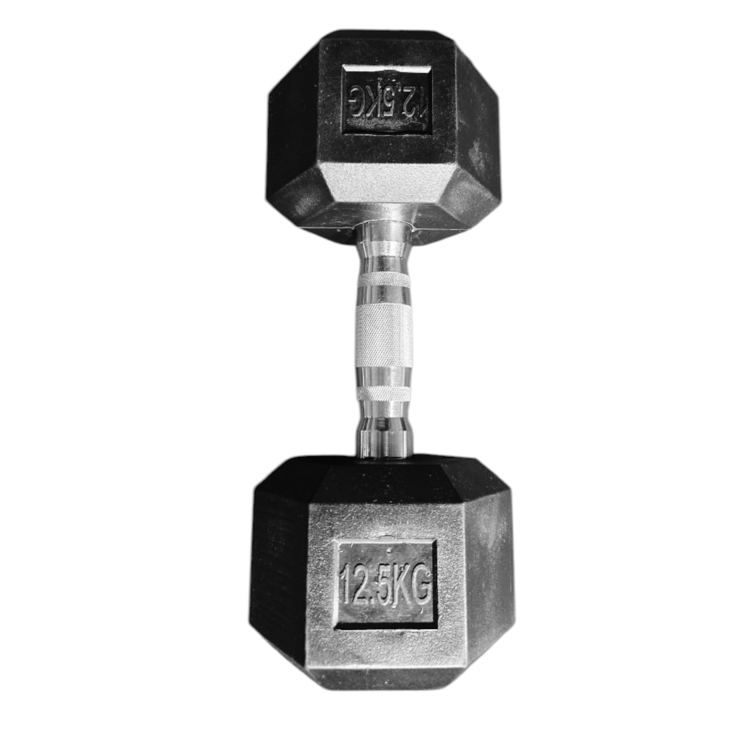 Black Hex Dumbbells