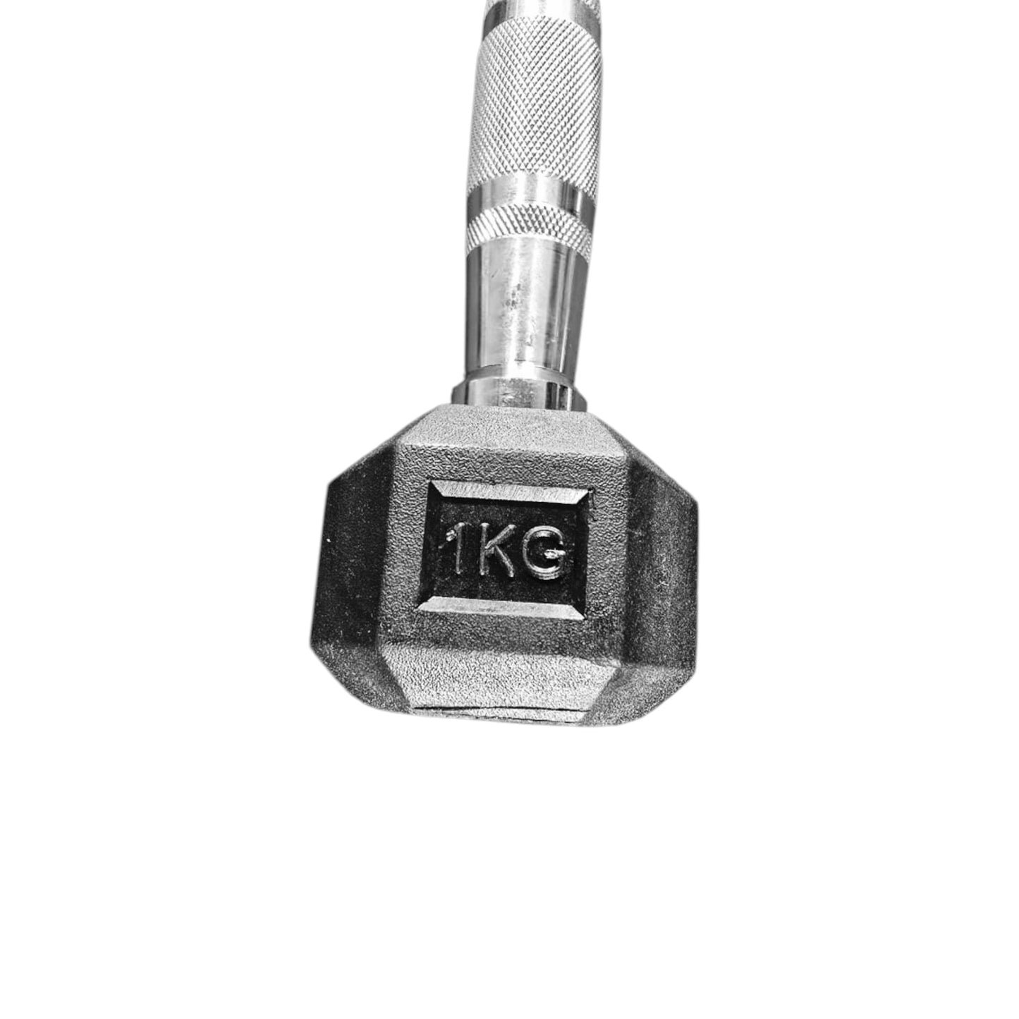 Black Hex Dumbbells