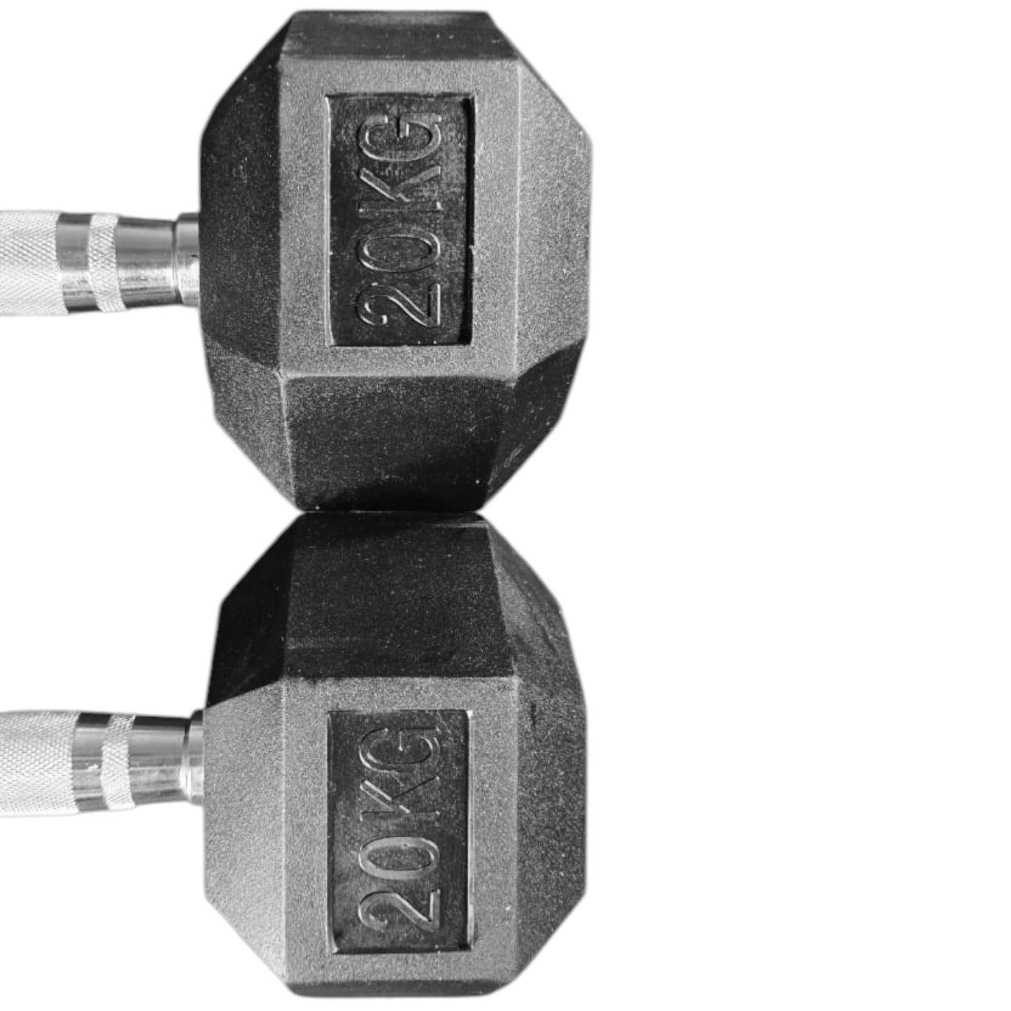 Black Hex Dumbbells
