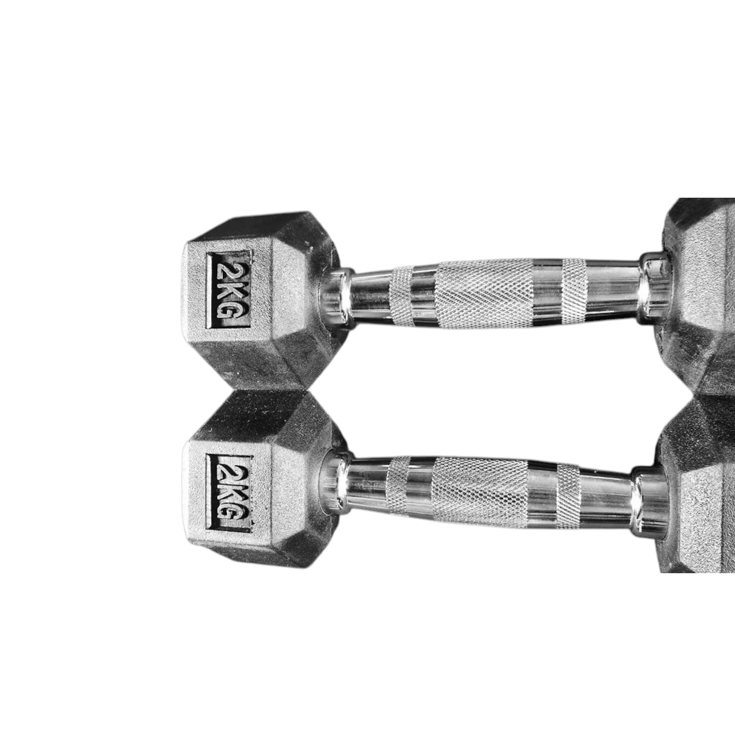 Black Hex Dumbbells