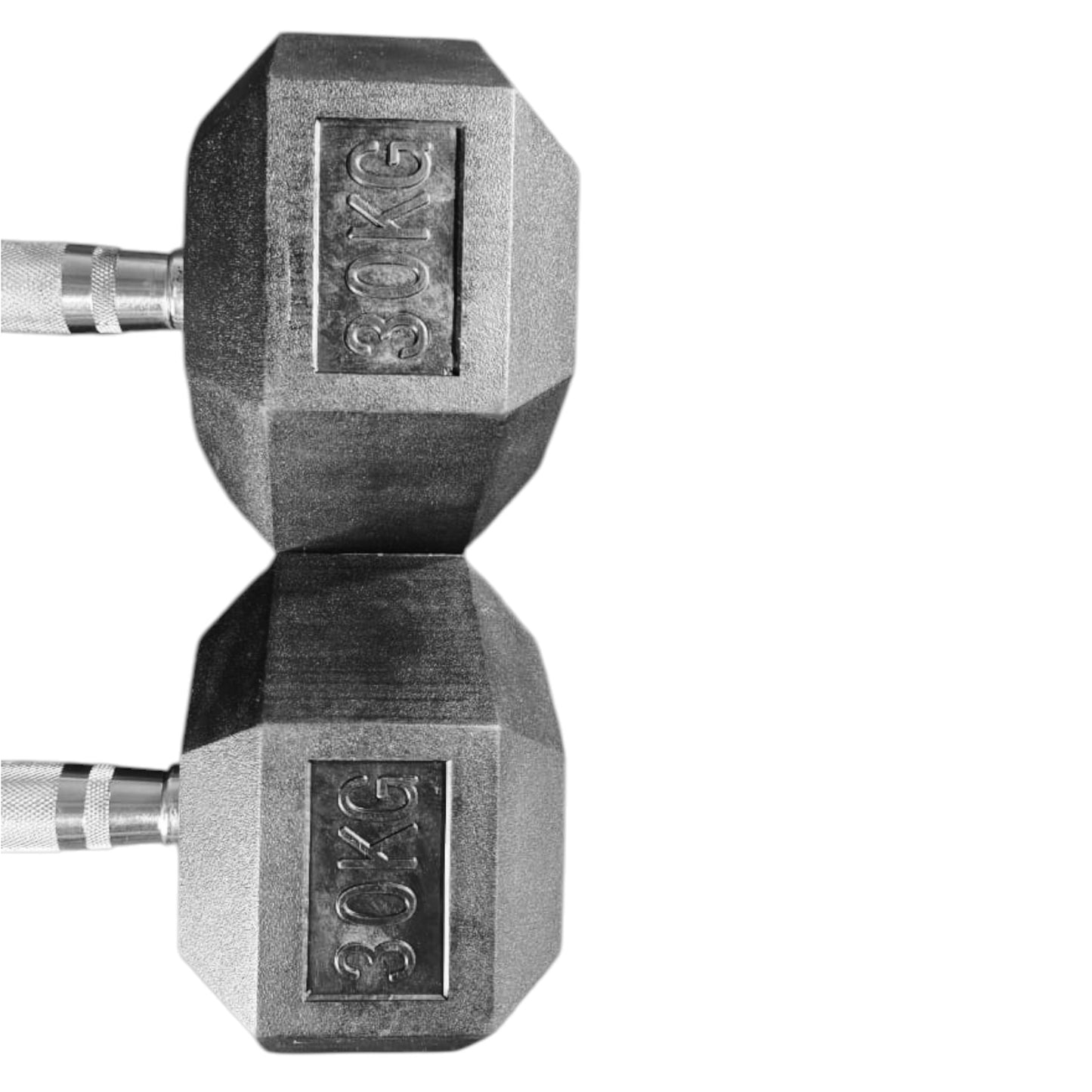 Black Hex Dumbbells