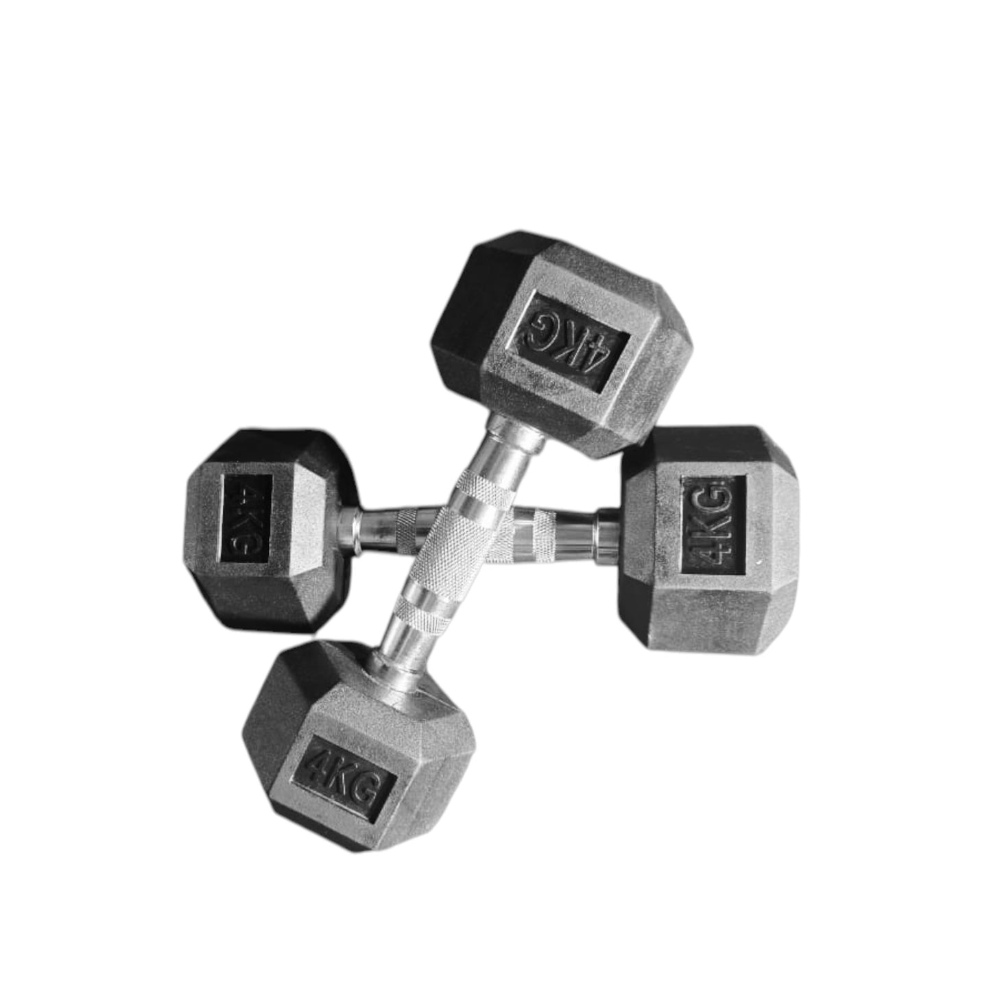 Black Hex Dumbbells