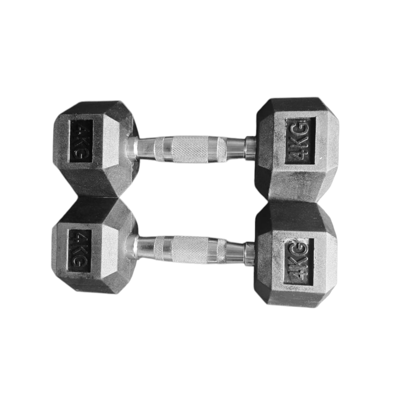 Black Hex Dumbbells