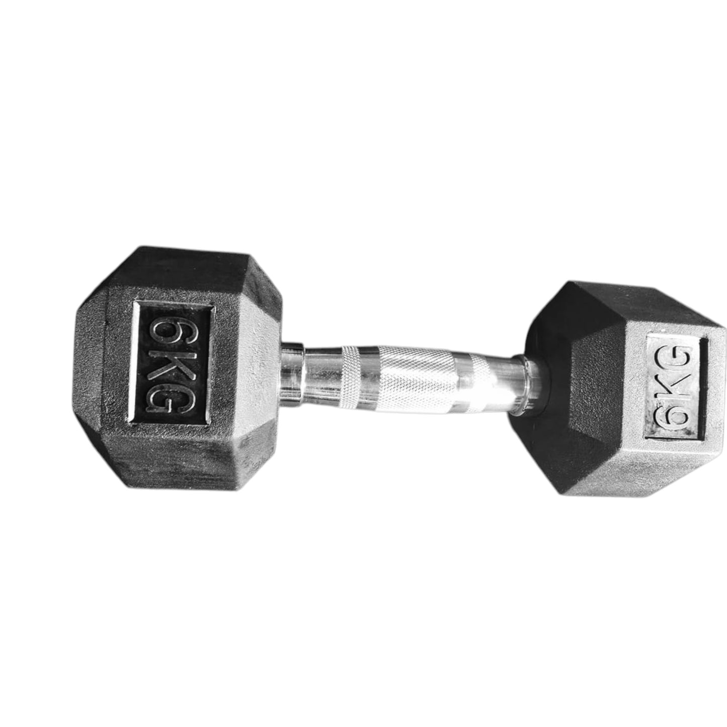 Black Hex Dumbbells