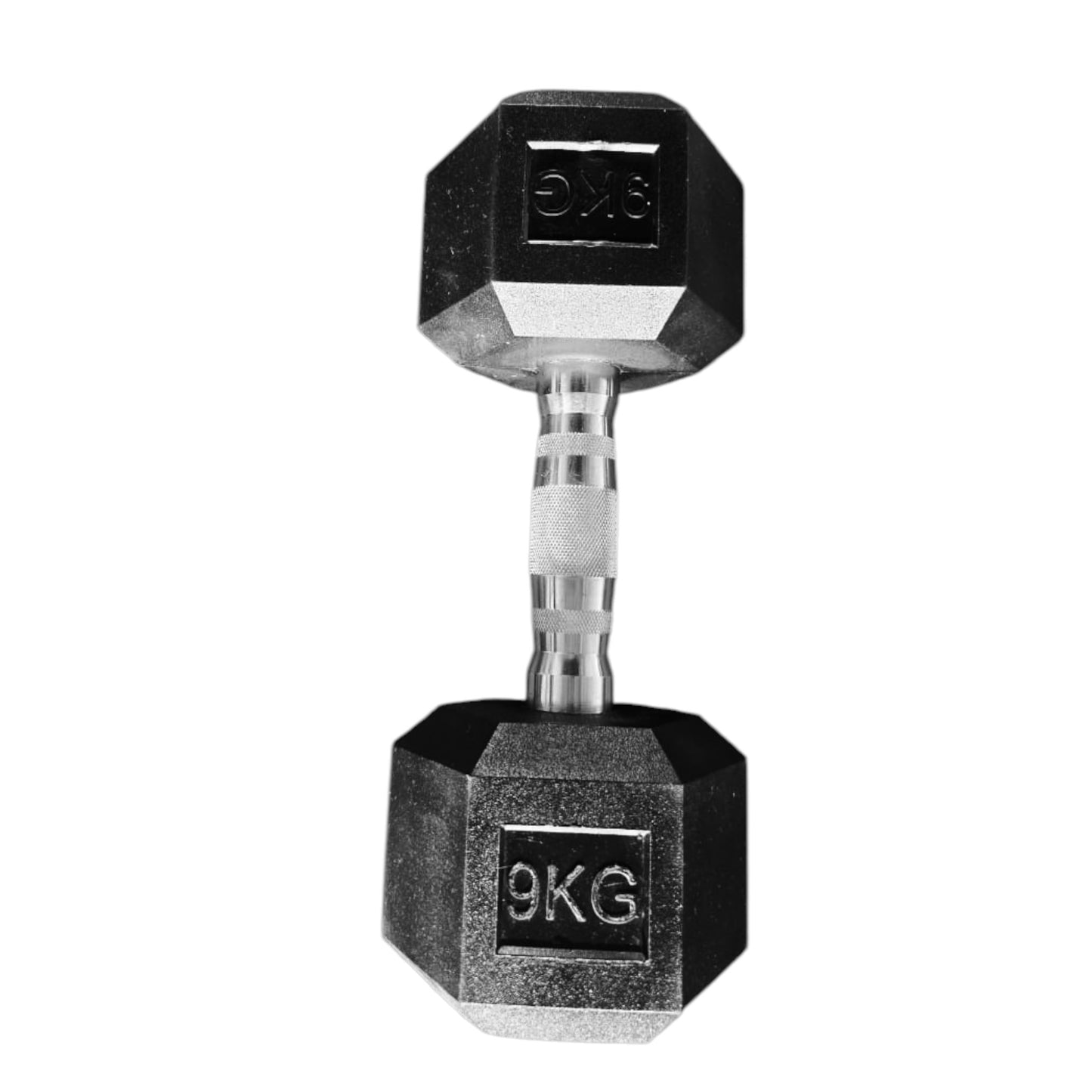 Black Hex Dumbbells
