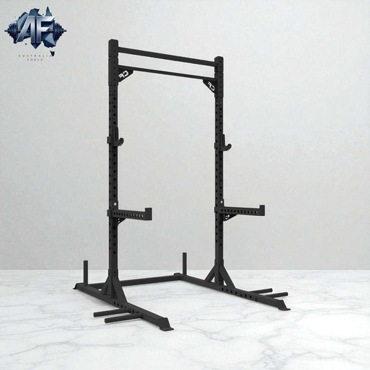 Australia Force Complete Training Combo – Bench + Rack + Barbell + Cast Iron Plates