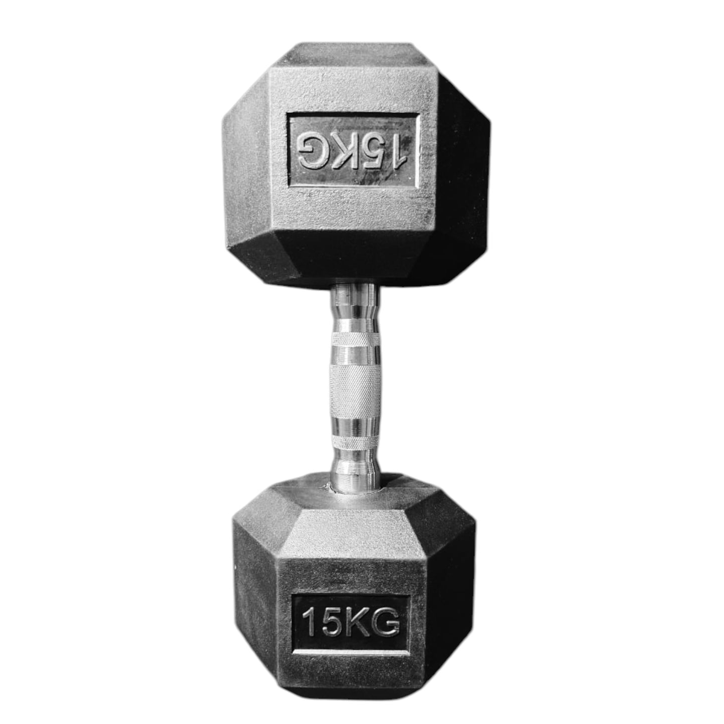 Black Hex Dumbbells