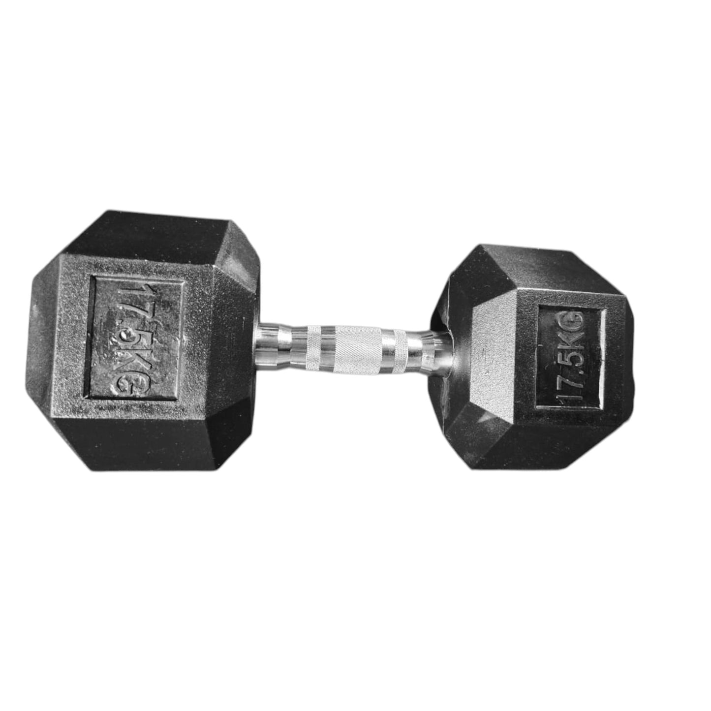Black Hex Dumbbells