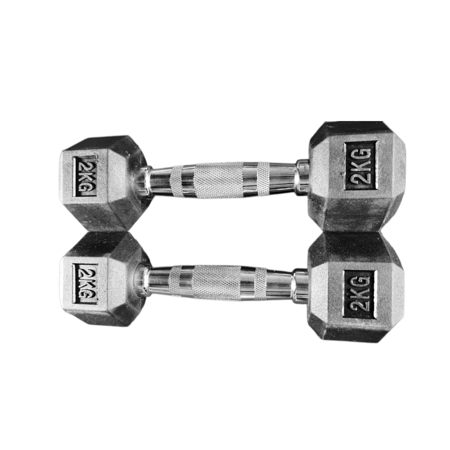 Black Hex Dumbbells