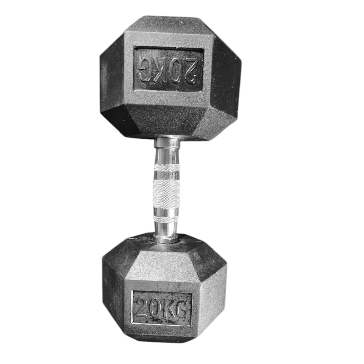Black Hex Dumbbells
