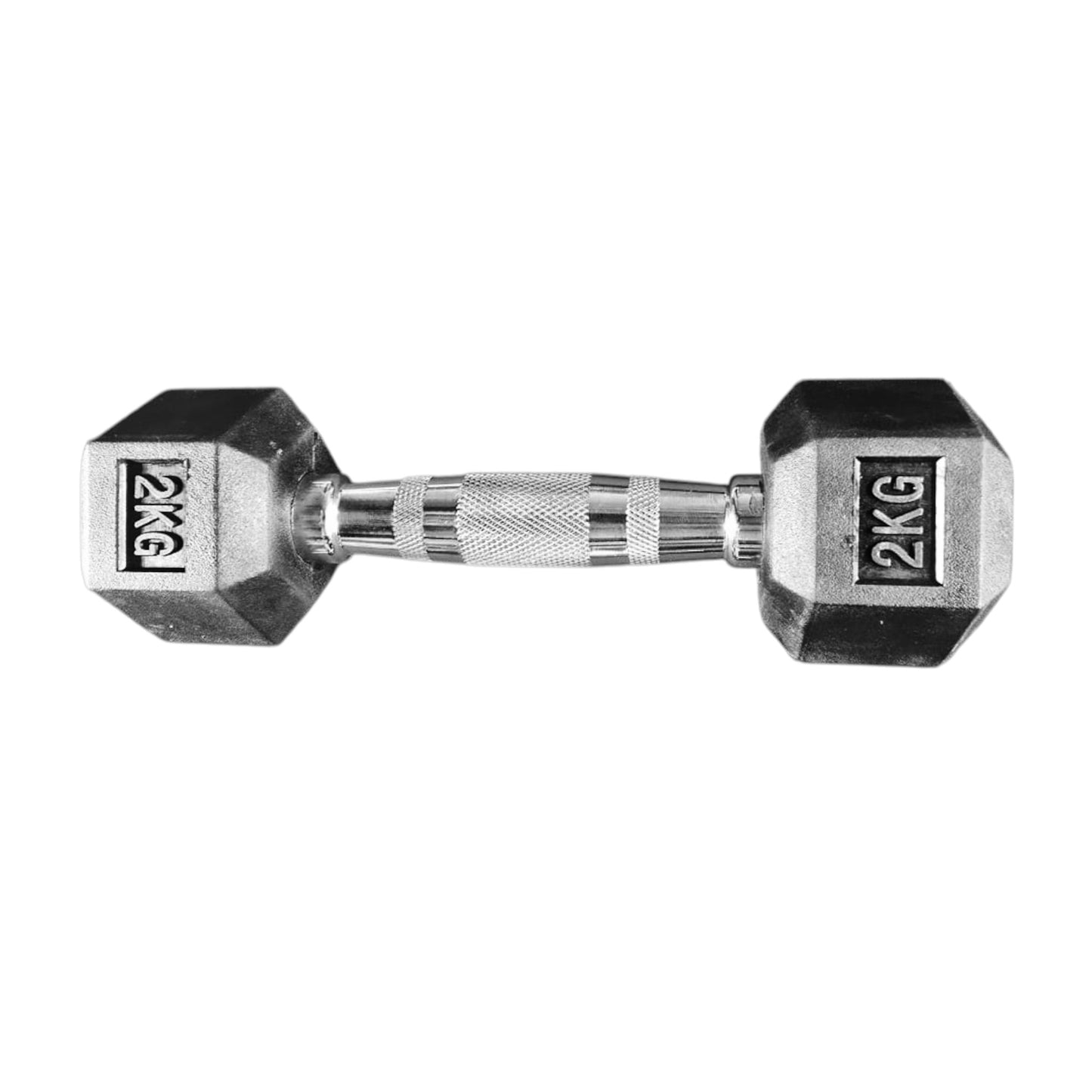 Black Hex Dumbbells
