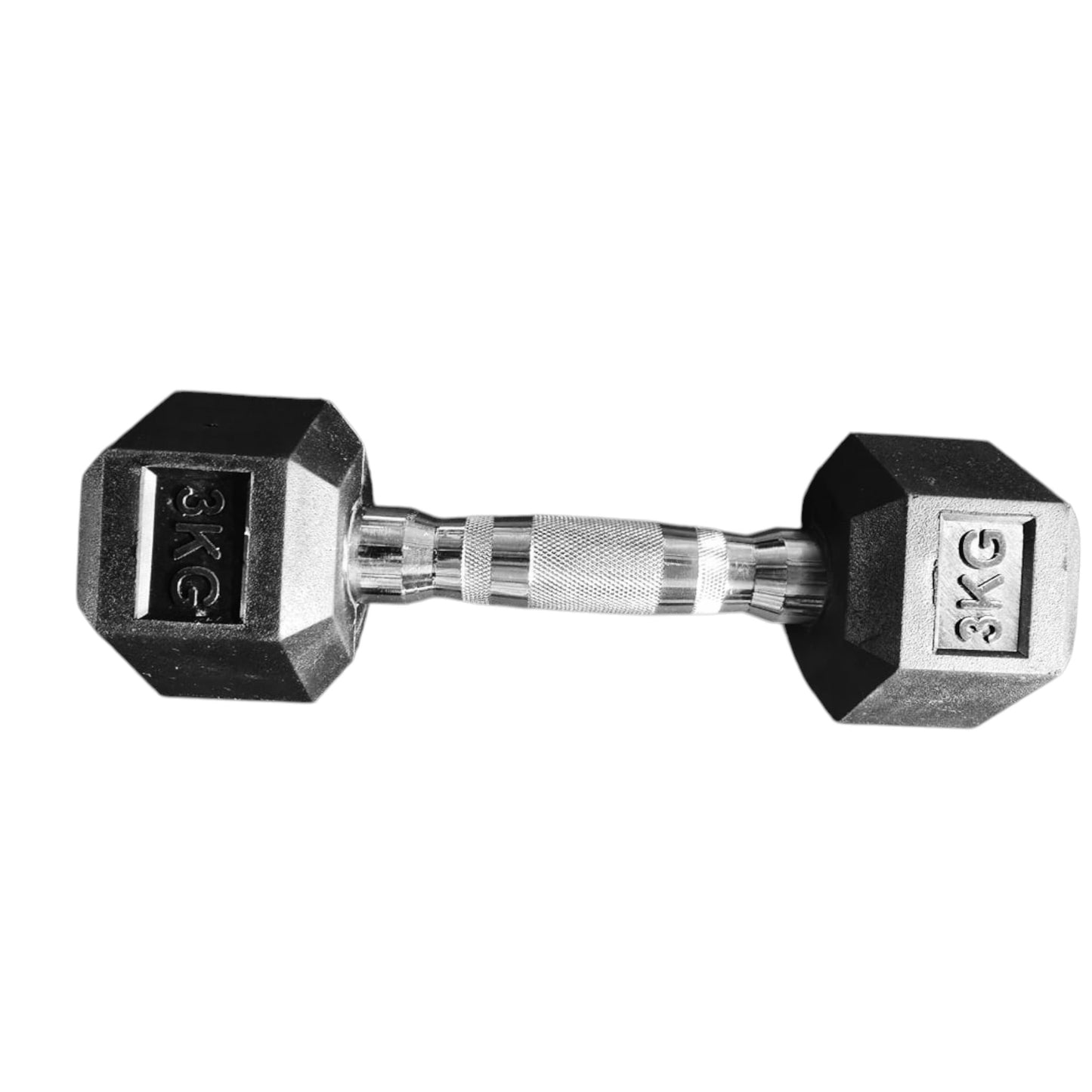Black Hex Dumbbells