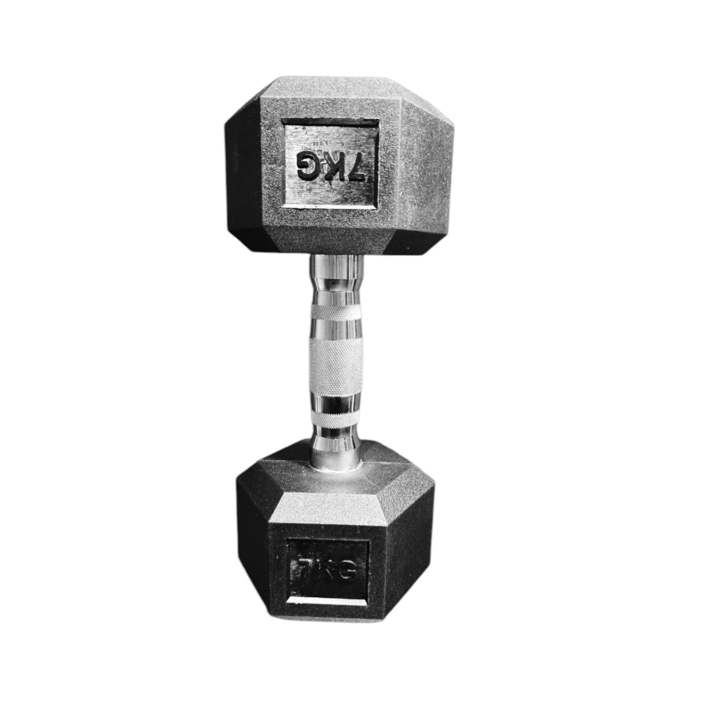 Black Hex Dumbbells