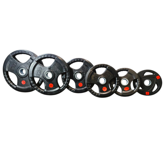 Tri-Grip Olympic Weight Plates