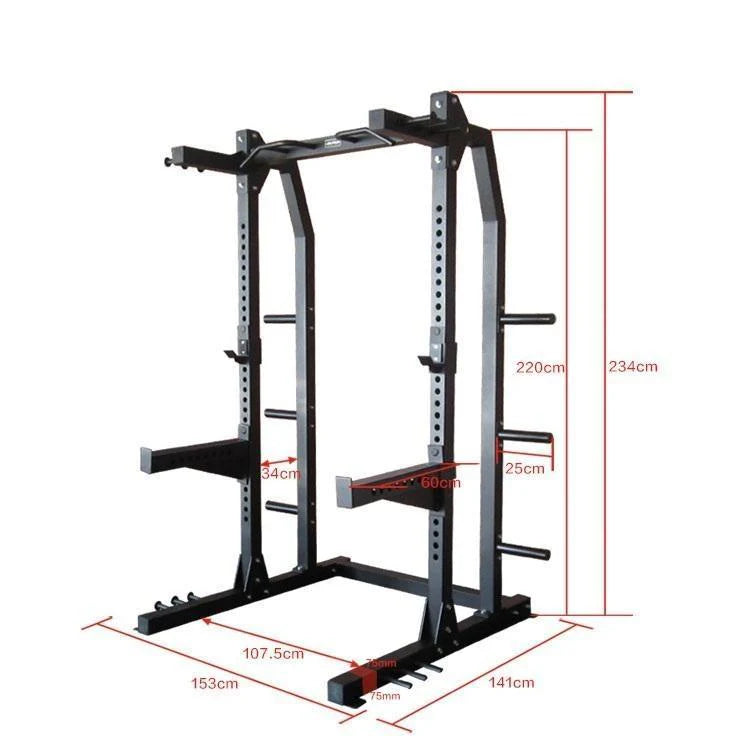Australia Force Power Rack with Plate Holders | Heavy-Duty Commercial Gym Rack