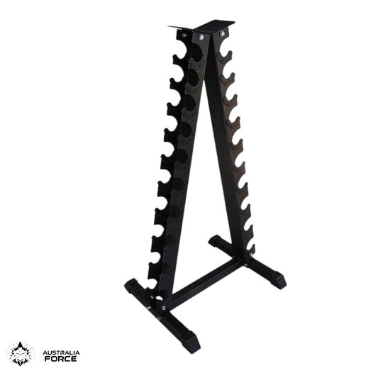 Vertical 10-Pair Dumbbell Rack